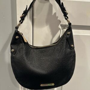 Michael Kors Black Leather Shoulder Bag